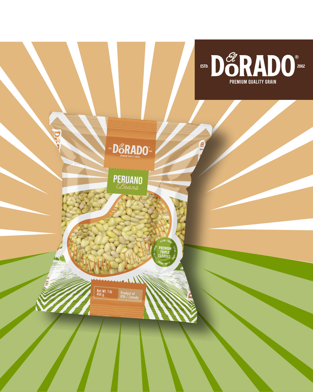 Yellow / Peruano Beans – "El Dorado" Premium Quality Grain