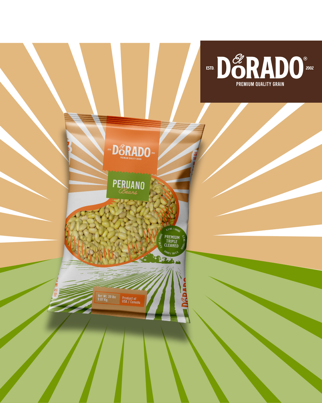 Yellow / Peruano Beans – "El Dorado" Premium Quality Grain