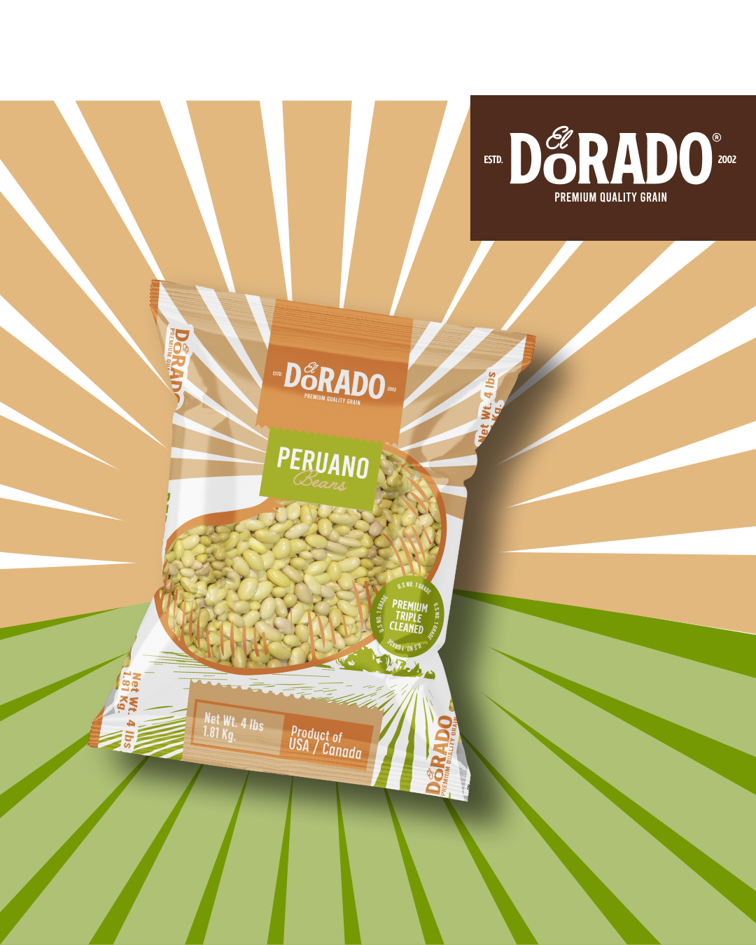 Yellow / Peruano Beans – "El Dorado" Premium Quality Grain