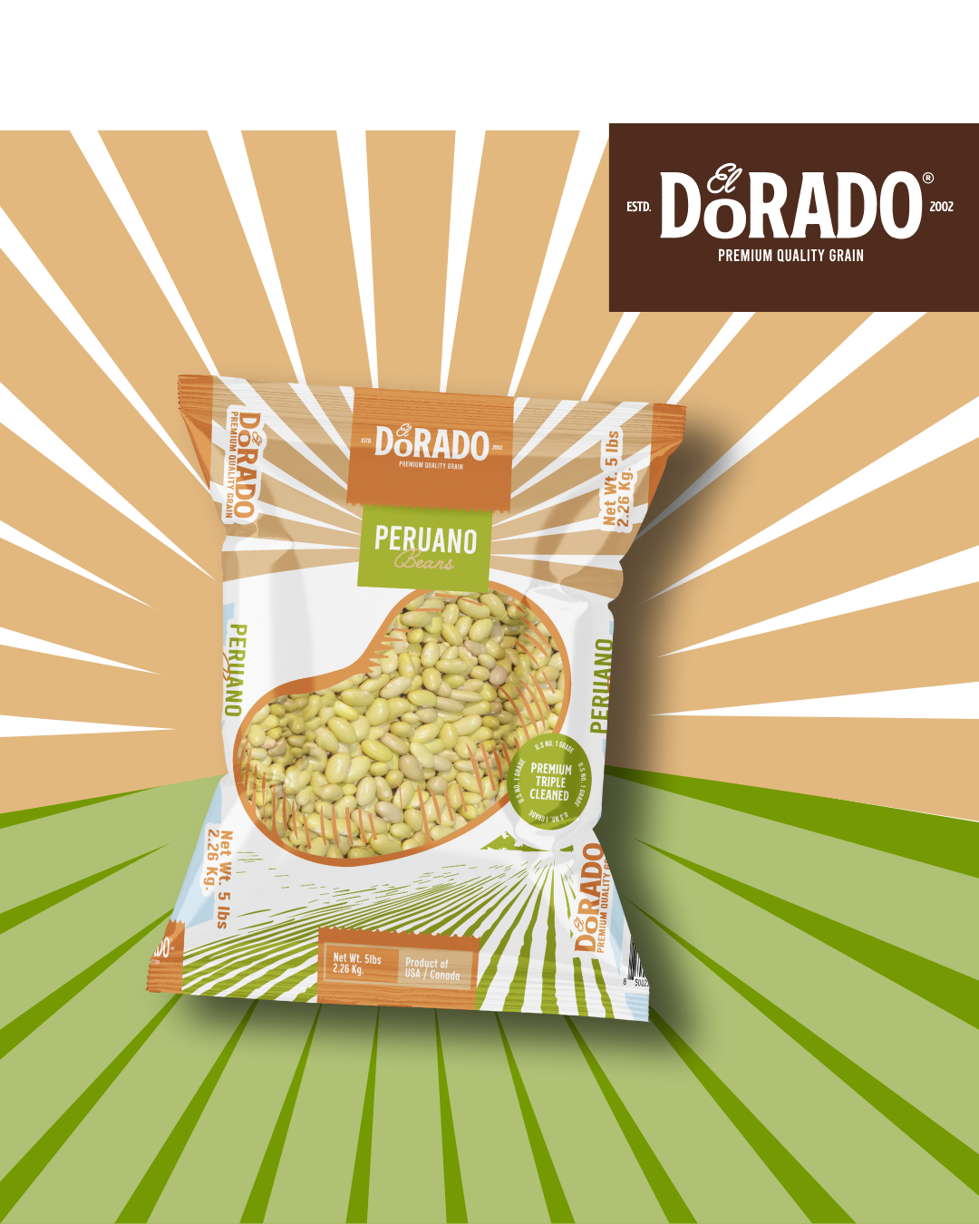 Yellow / Peruano Beans – "El Dorado" Premium Quality Grain