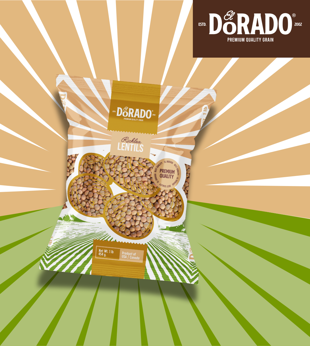 Richlea Lentils – "El Dorado" Premium Quality Grain
